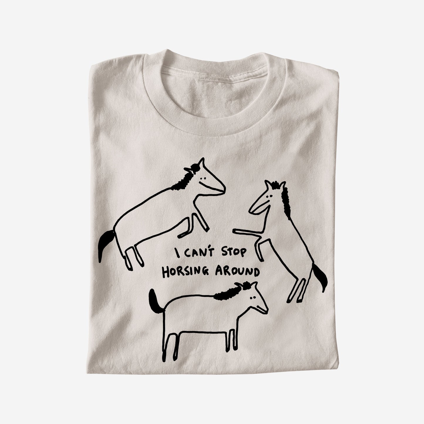 CAN'T STOP HORSING AROUND