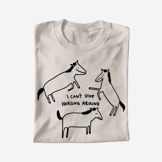 CAN'T STOP HORSING AROUND