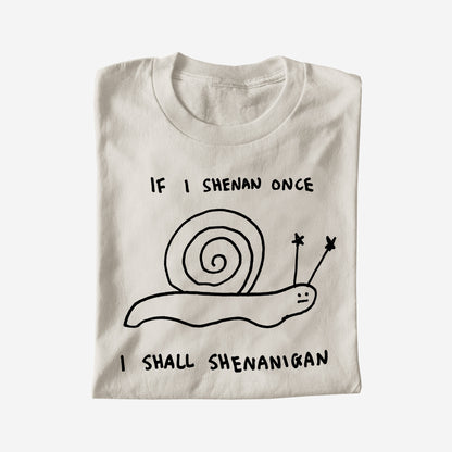 IF I SHENAN ONCE