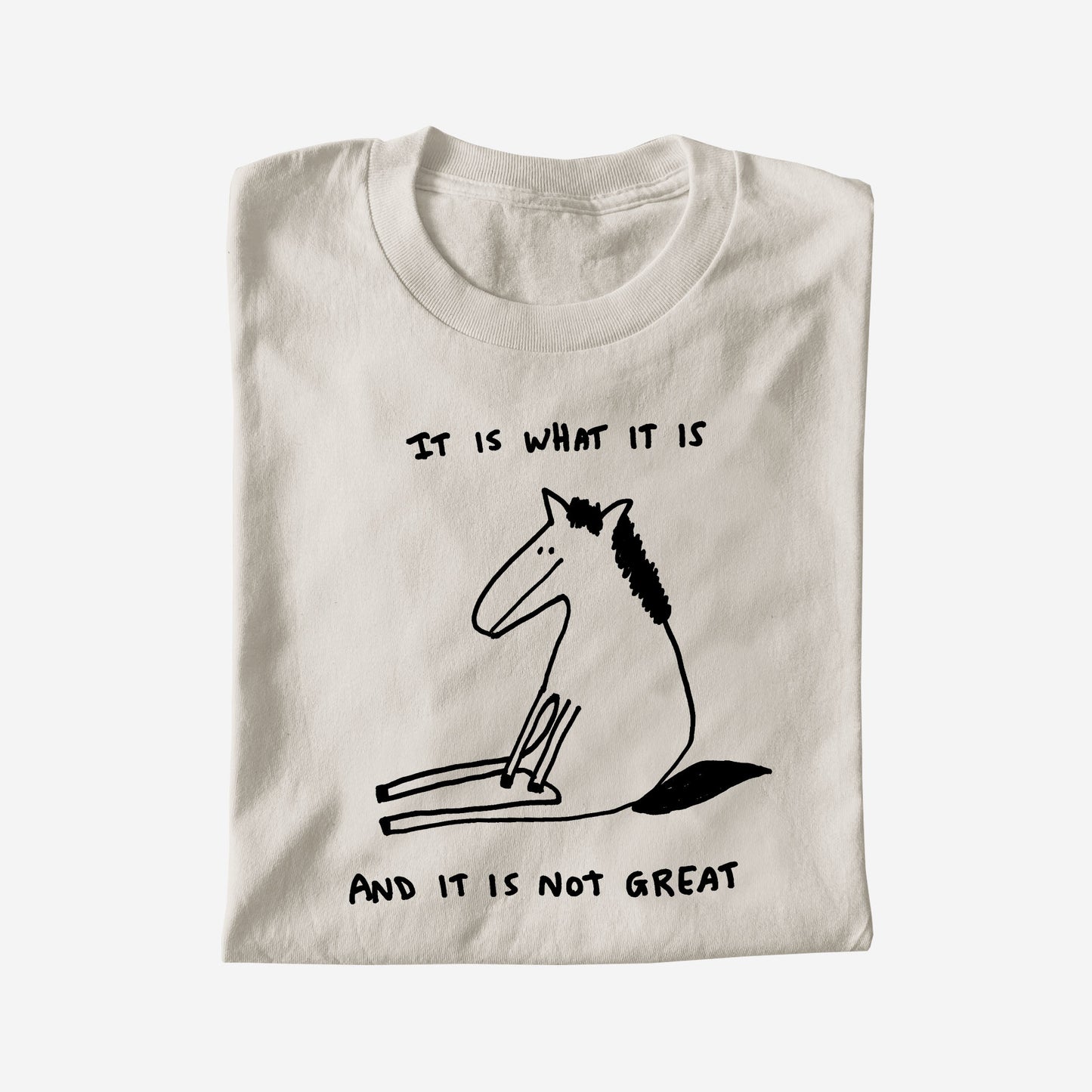 IT IS WHAT IT IS AND IT IS NOT GREAT